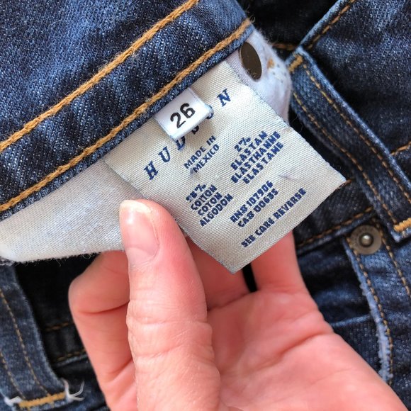 Hudson Button Pocket Jeans - Picture 13 of 14